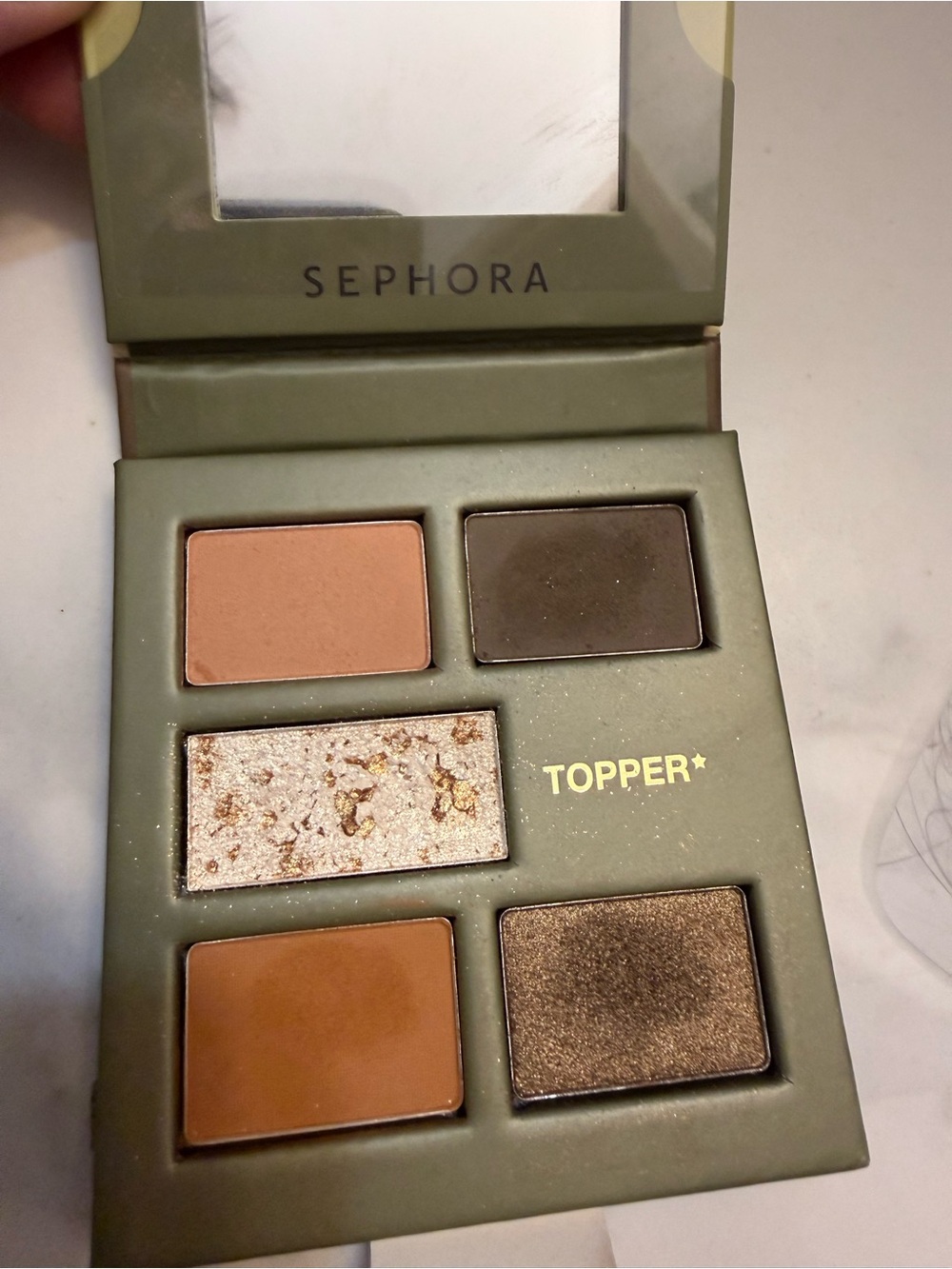 Sephora Eyeshadow Palette - Warm Brown & Gold Shades